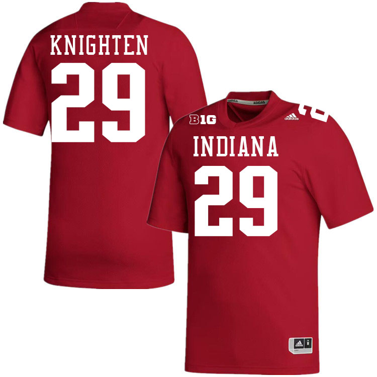 Amariyun Knighten Indiana Jerssey,Indiana University Hooisers Football Jersey,Uniforms-Crimson